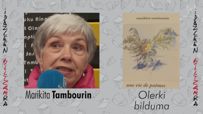 Idazleen Biltzarra 2019 - Marikita Tambourin
