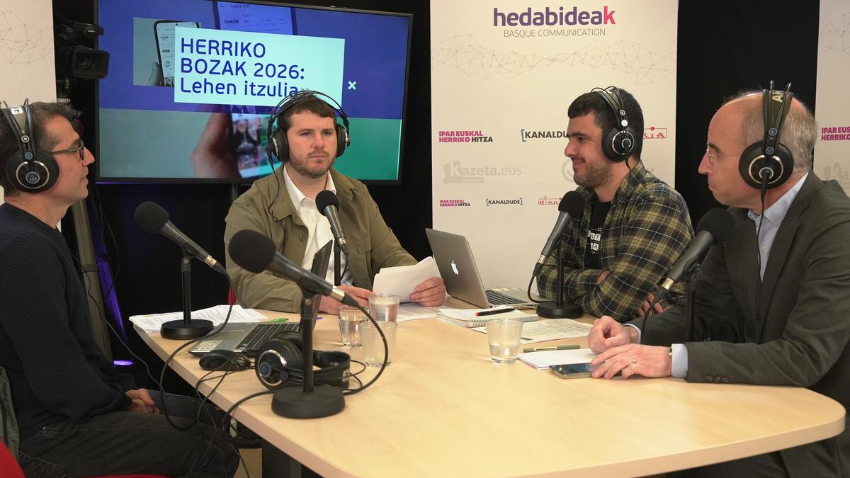 2026ko Herriko bozak Euskal Hedabideetan lehen itzulia