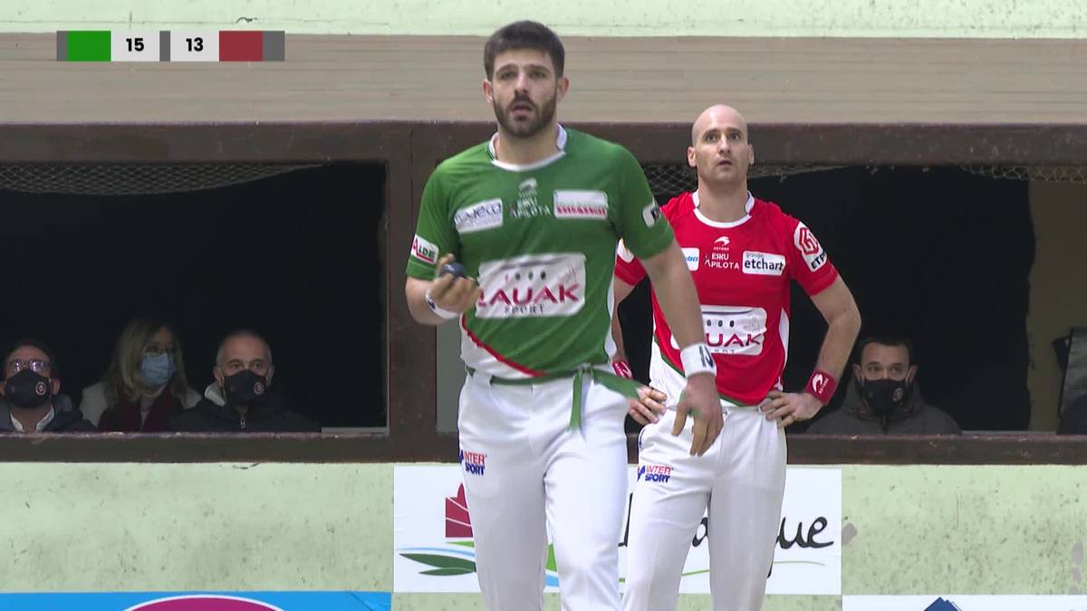 Eskulari Pro 2020 - Final txikia : Peio Larralde VS Ximun Lambert