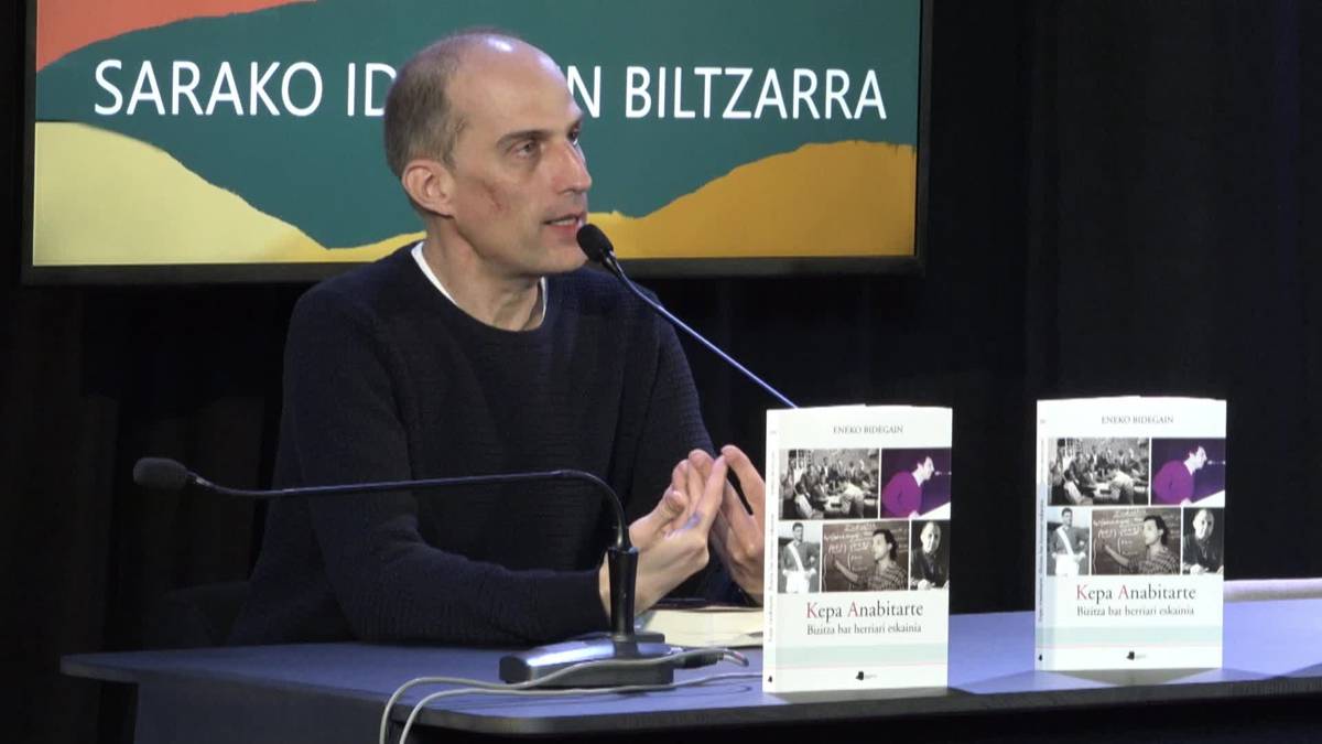 'Kepa Anabitarte. Bizitza bat herriari eskainia' liburuaren aurkezpena
