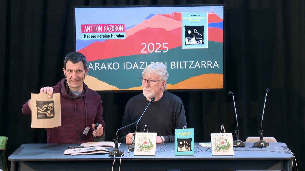 'Itsasoa noraino Haraino' eta 'Lanbideletrak' liburuen aurkezpenak